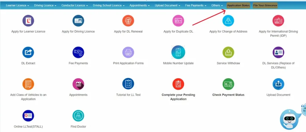 Application Status